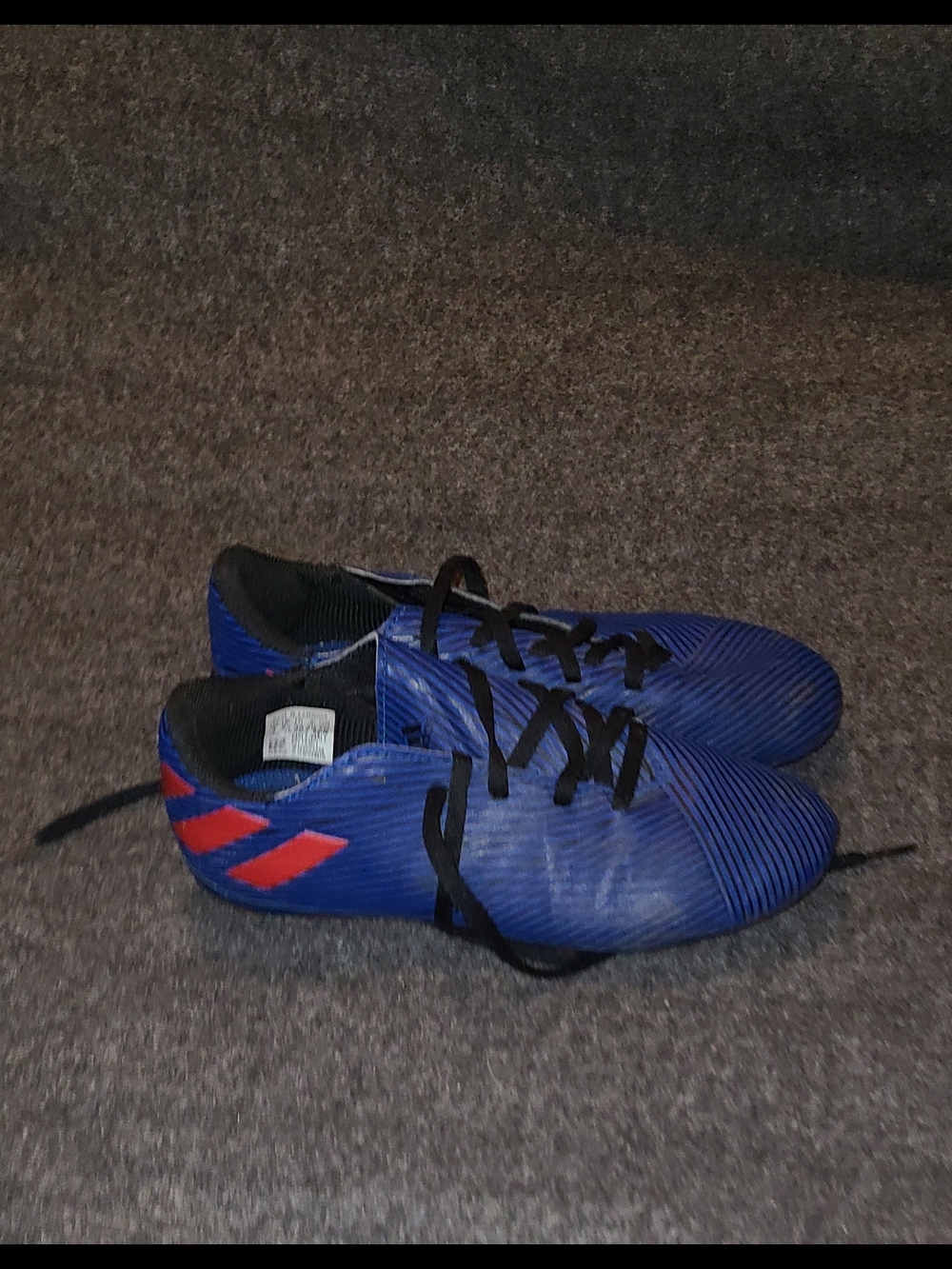 Adidas Nemeziz Messi Soccer Cleats Royal Blue / Red Kids Size 3